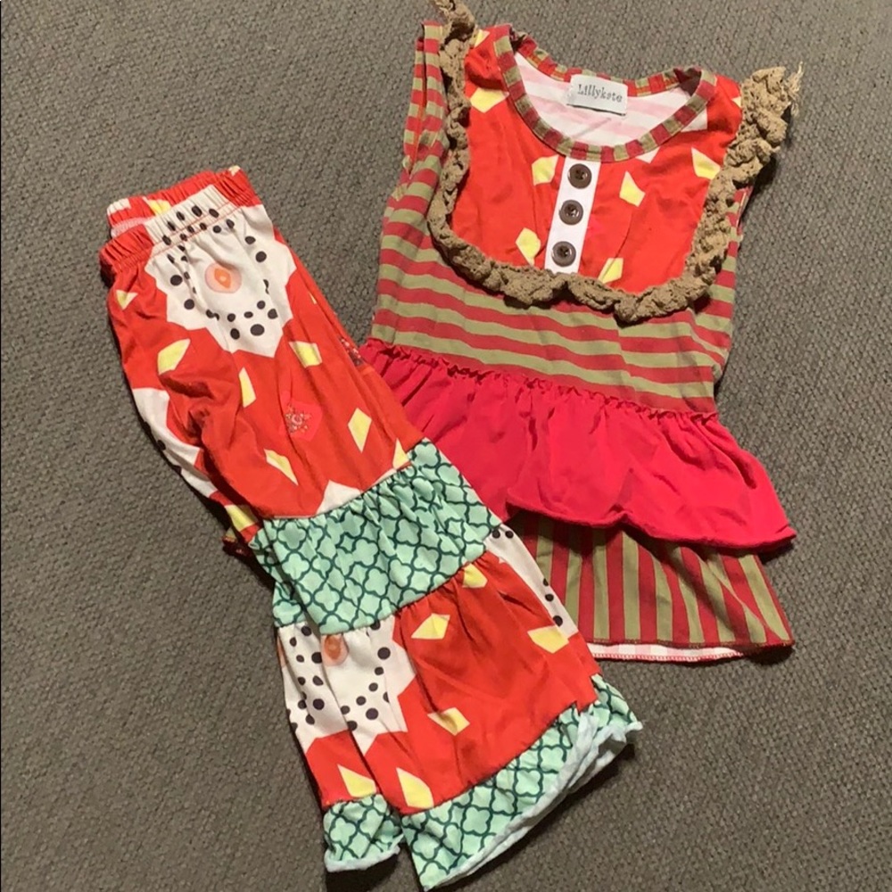 Baby Girl Christmas 2 piece